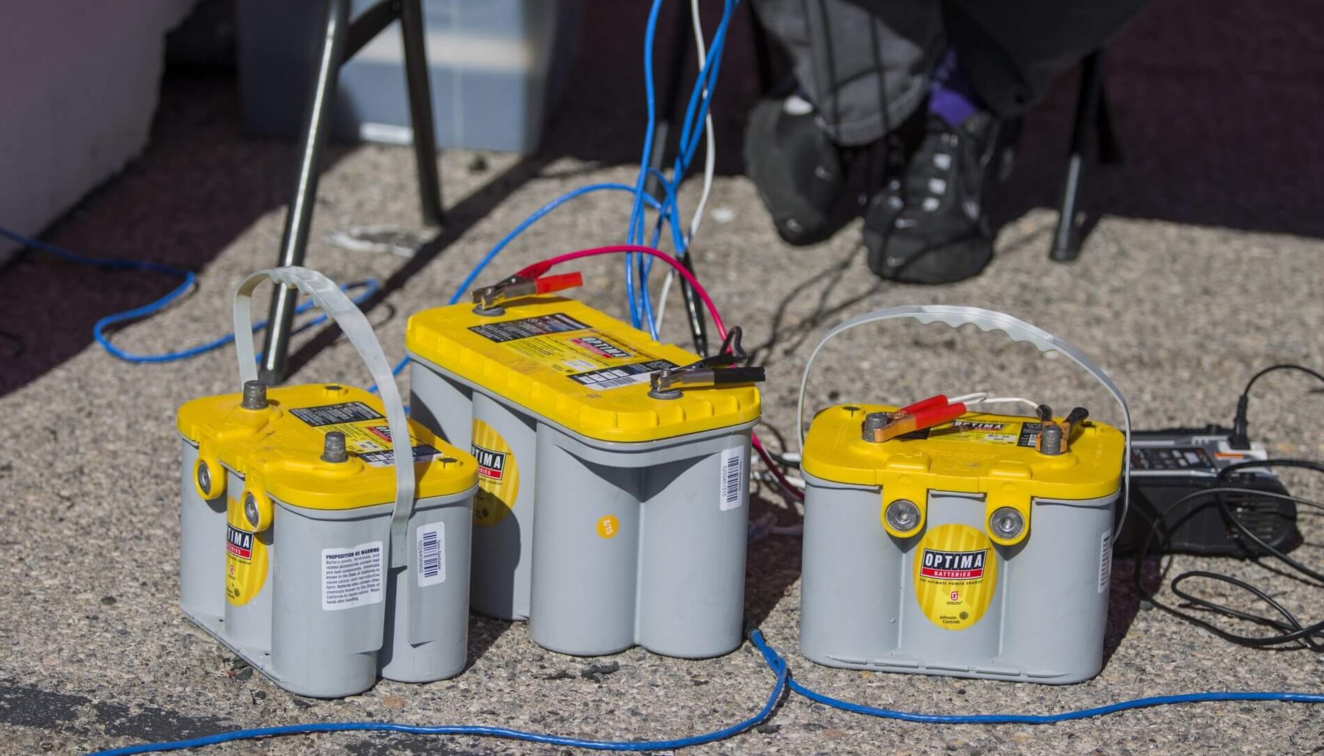 Test the Optima battery 